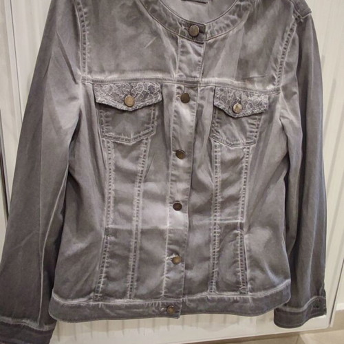 Women's jacket used, gray, size L
