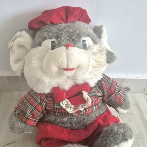 Noel stuffed mouse like new, size 50 cm, 1992