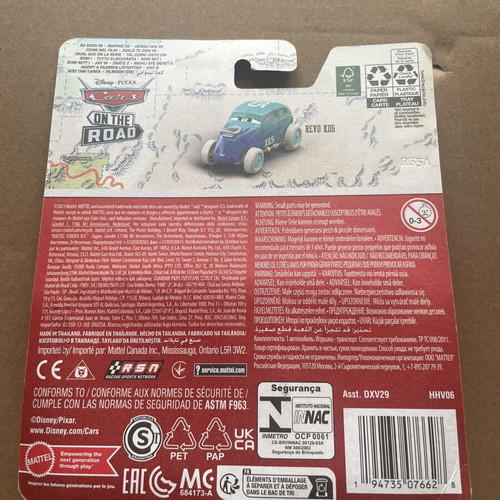 Disney Cars Revo Kos toy car new, sealed