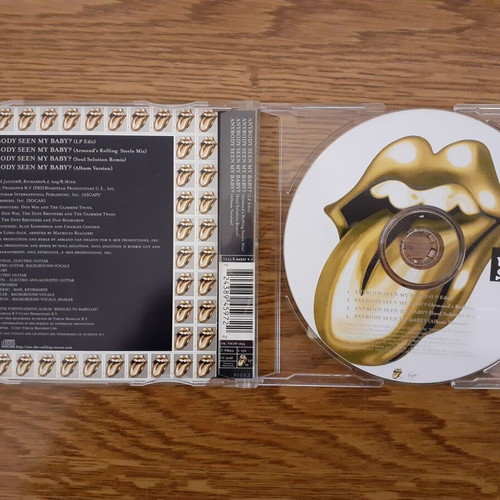 Rolling Stones Anybody Seen My Baby CD single like new, rock