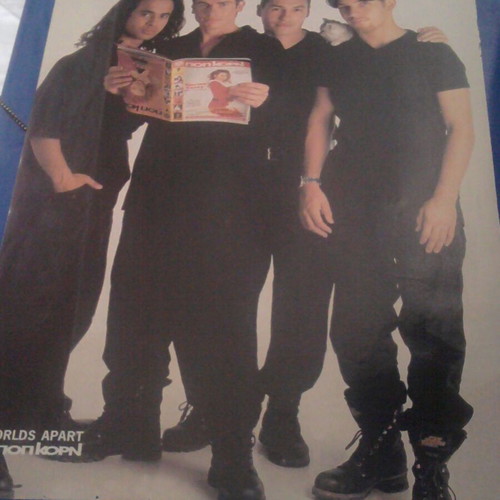 Worlds Apart Pinup poster used, Pop Korn