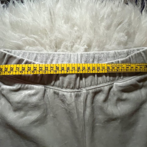 Velvet joggers H&M beige champagne XS like new