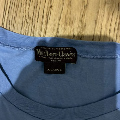 Marlboro T-shirt, size XL, blue