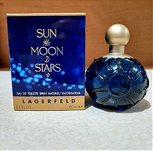 Sun Moon Stars by Karl Lagerfeld  ,100ml edt spray full bottle  ,authentic  ,rare  ,vintage ,discontinued