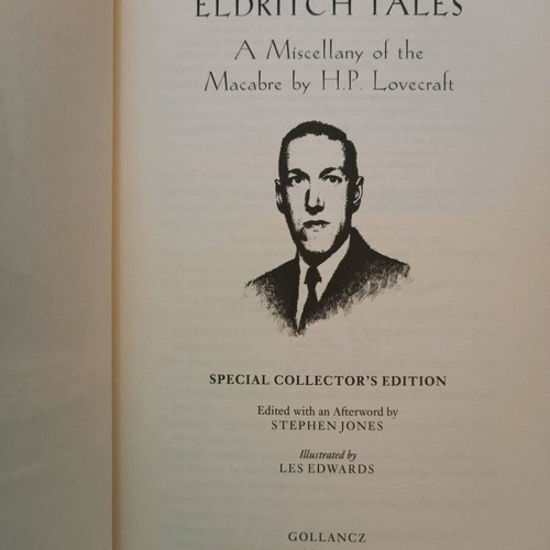 Eldritch Tales H. P. Lovecraft hardcover book used in English