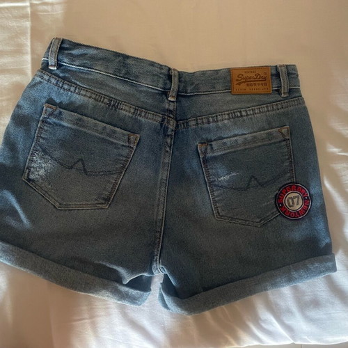 Superdry shorts like new, size W26, blue