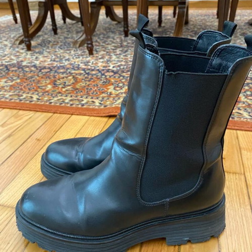Tamaris boots black size 41 used, worn a couple of times