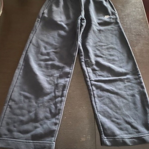 Nike kids' pants for ages 10-12, blue and white
