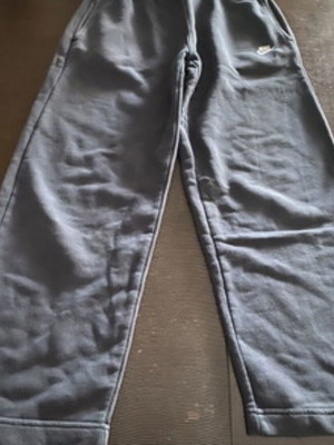 Nike kids' pants for ages 10-12, blue and white