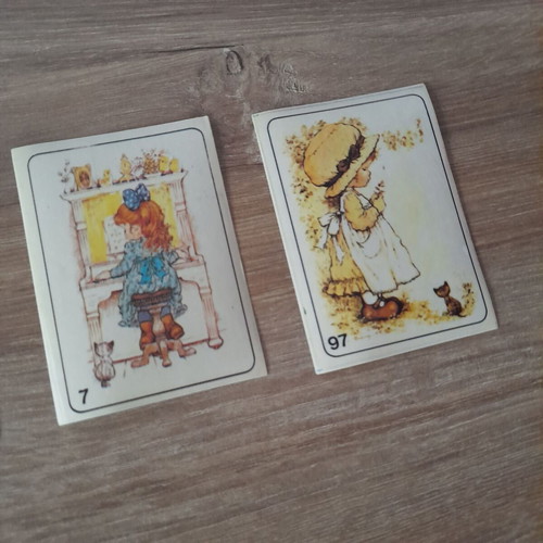 Sarah Kay stickers like new, set of 3 pieces
