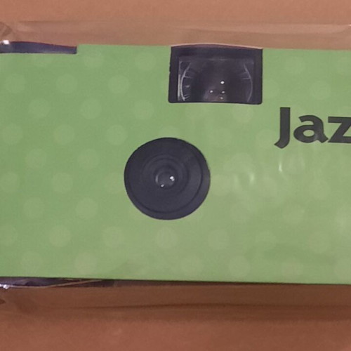 Jazz disposable camera new with 24-exposure film