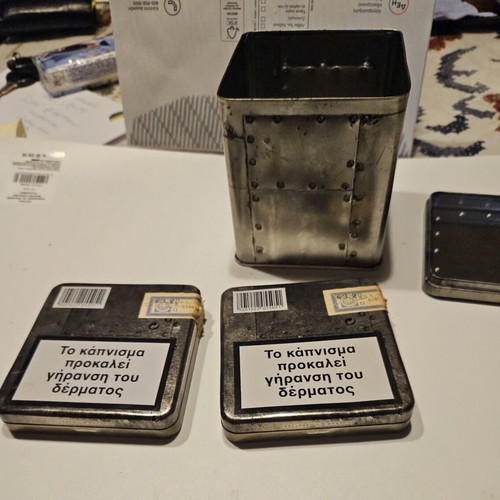 Marlboro Metal Anniversary Boxes like new with packaging case