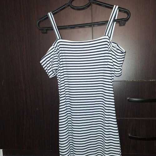Bershka striped mini dress
