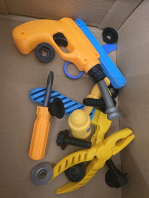 Children's Workbench with Tools used