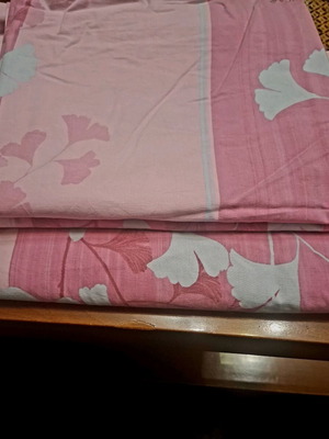 Bed Sheet Set with 2 Pillowcases like new, 2.30x1.30 and 45x65 cm
