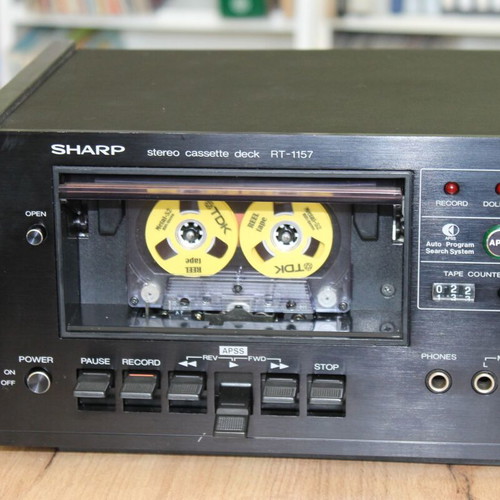 Sharp RT-1157 cassette deck like new