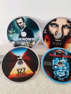 DVD ταινίες μεταχειρισμένες με ελληνικούς υπότιτλους, 4 τεμάχια