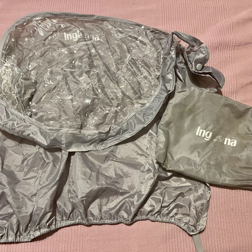 Inglesina stroller rain cover like new with pouch
