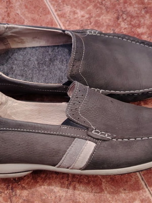 Lumberjack men's shoes size 46 used, natural leather, casual style