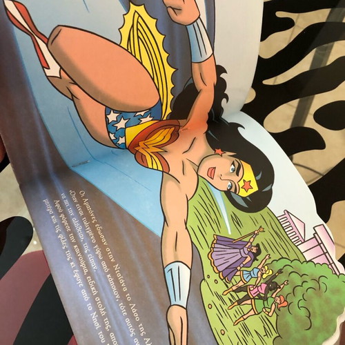 Wonder Woman true story children's comic book used