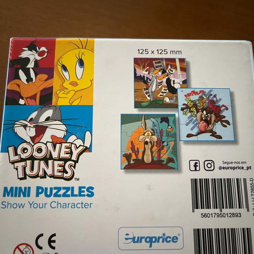 Looney Tunes puzzles set of 3 new