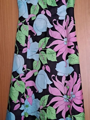 Floral Maxi Dress like new, 1970s authentic American Import Co.