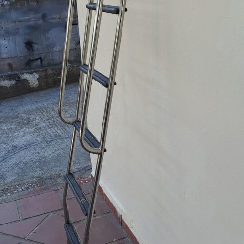 Boat ladder stainless steel with 5 steps