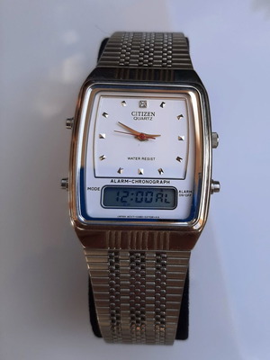 ΑΝΔΡΙΚΟ ΡΟΛΟΙ ΧΕΙΡΟΣ CITIZEN ΜΕ ALARM ΚΑΙ CHRONOGRAPH.
