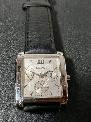 Seiko 5Y66-0AC0 ανδρικό ρολόι quartz μεταχειρισμένο, με ημερομηνία και retrograde