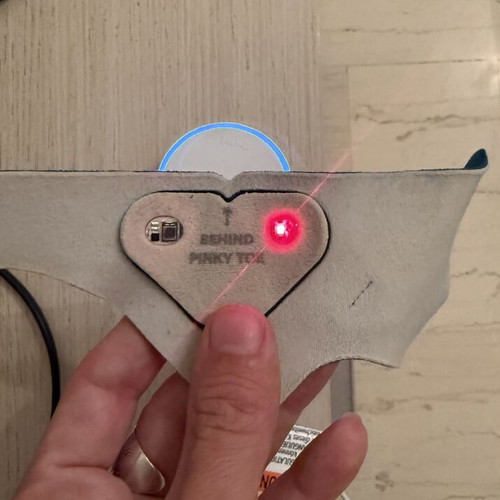 Owlet Sock Monitor used for infant heart rate and oxygen