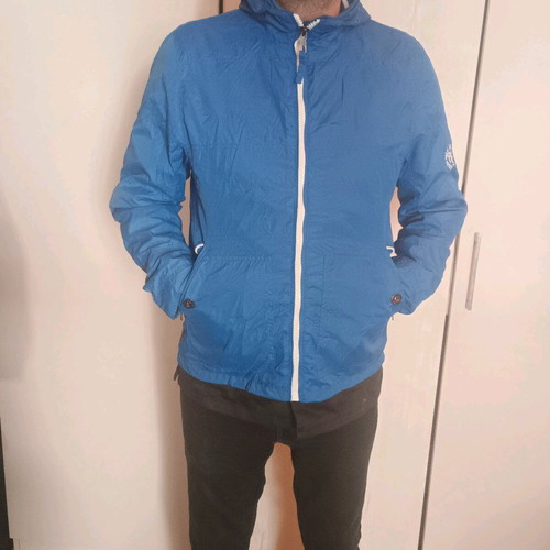 Splendid men's blue windbreaker jacket like new, size M-L