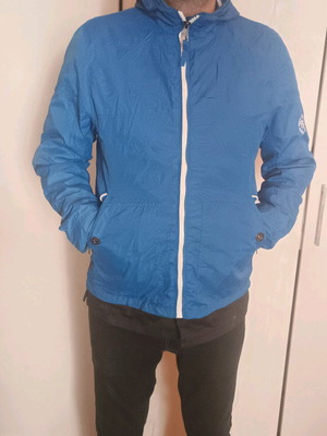 Splendid men's blue windbreaker jacket like new, size M-L