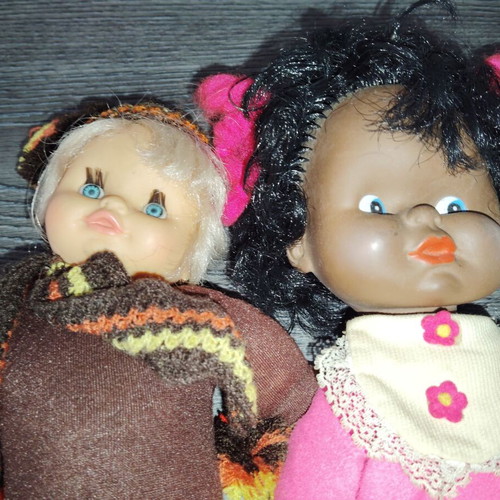 El Greco dolls used with cloth body, set of 4