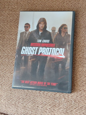 Mission Impossible 4 Ghost Protocol DVD like new with Greek subtitles