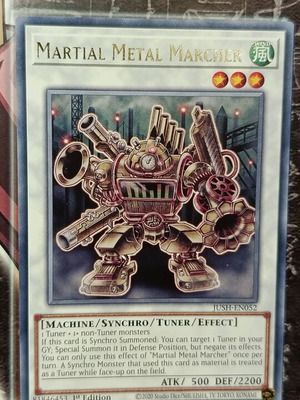 Martial Metal Marcher Yu-Gi-Oh! card like new