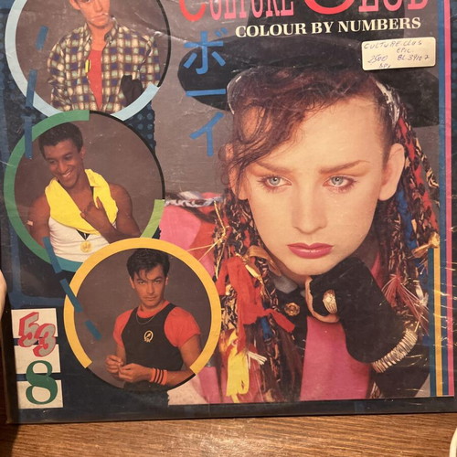 Culture Club Colour By Numbers LP used 1983