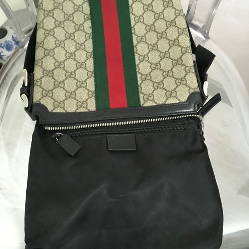 Gucci Ophidia Messenger leather shoulder bag used, colorful
