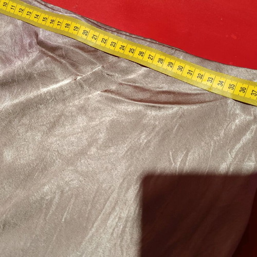 Maxi mermaid skirt H&M size M like new, satin beige