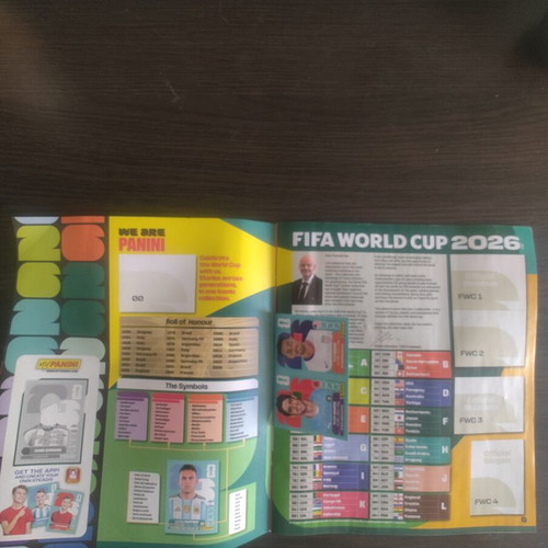 Panini FIFA World Cup 2026 Official Sticker Collection new