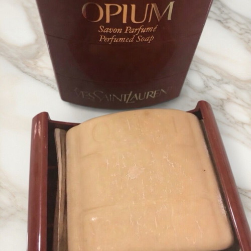 Vintage YSL Opium soap 100g new with box