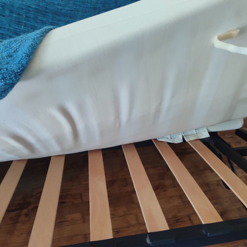 IKEA Sofa Bed used with metal frame and removable mattress