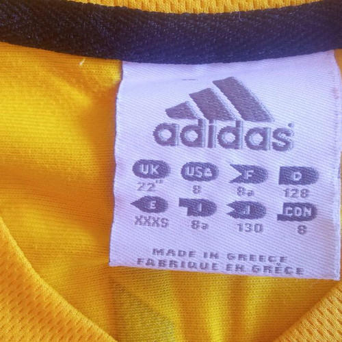 Aris Thessaloniki Signed Charisteas Jersey used XXXS