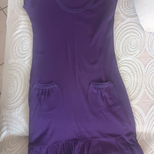 La Palma purple mako dress one size like new