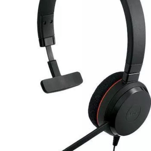 Jabra Evolve 20 MS Mono On Ear headset with microphone and USB-A connection like new
