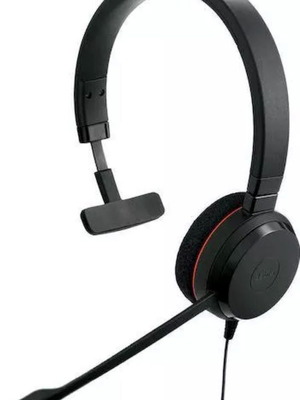 Jabra Evolve 20 MS Mono On Ear headset with microphone and USB-A connection like new