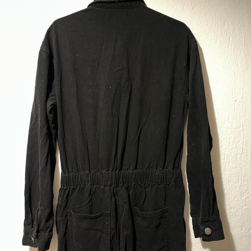 Denim overalls Miss Bonbon used, size M, black
