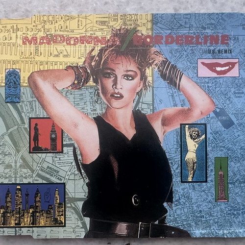 Madonna Borderline CD single, pop