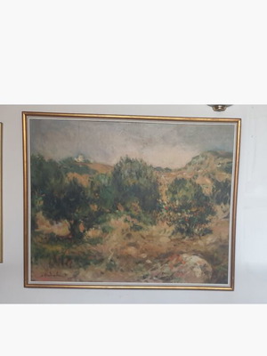 Theodoridis Landscape Painting like new