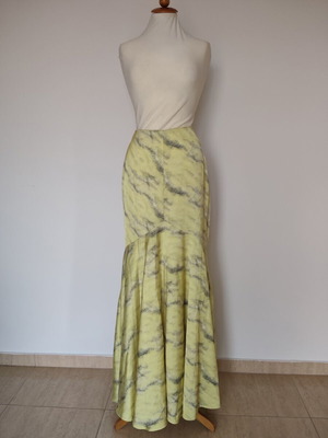 Hemithea skirt like new, yellow, size M 38 10