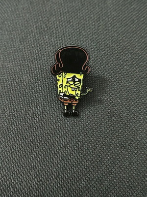 SpongeBob Pin with Hat like new